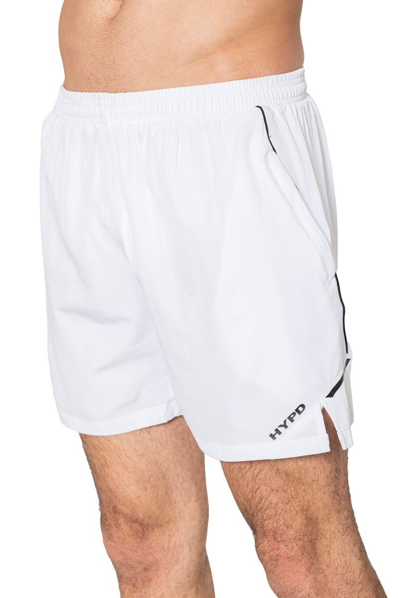 White Stealth Shorts - HYPD Sports