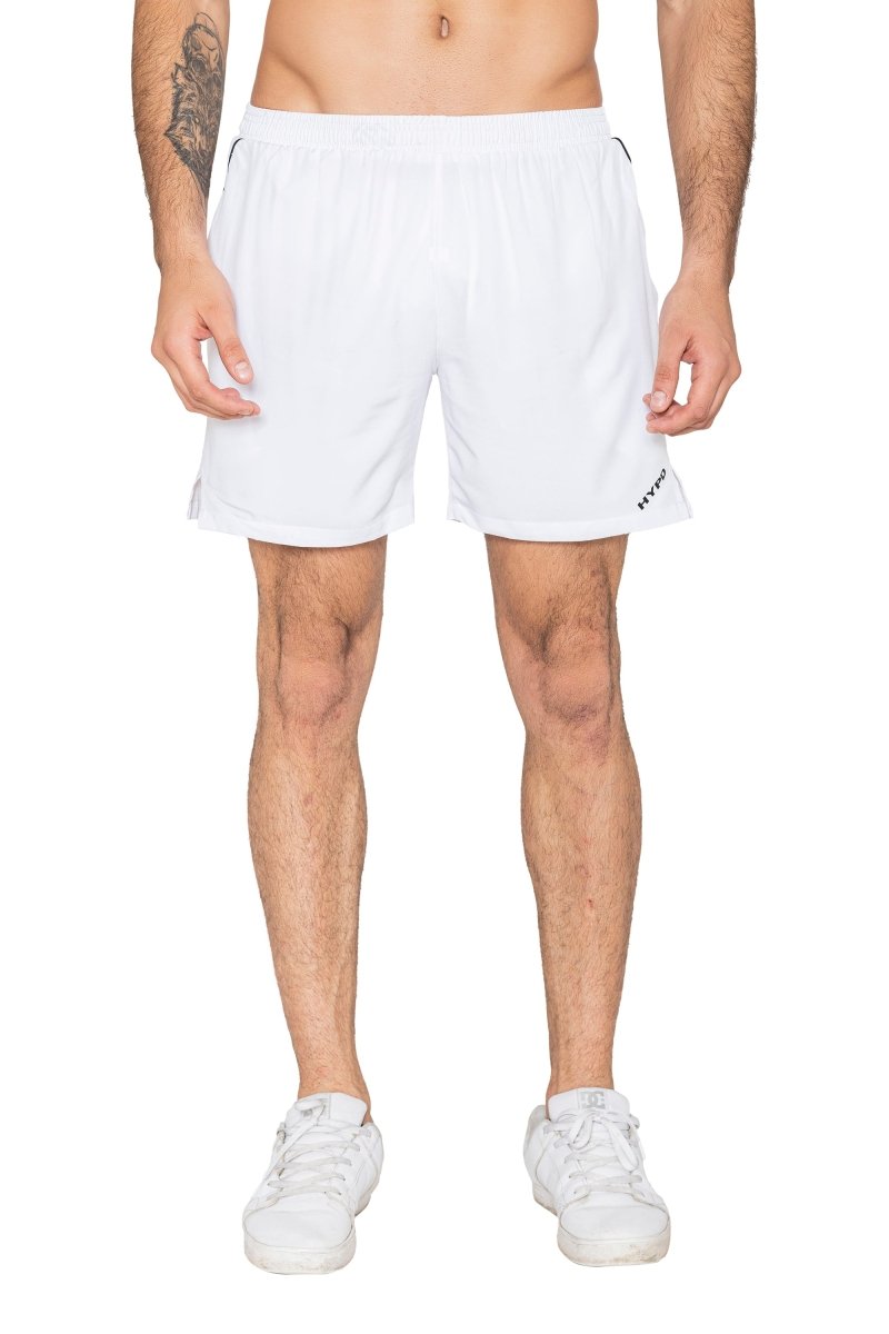White Stealth Shorts - HYPD Sports