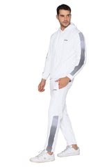 White Wave Tracksuit - HYPD Sports