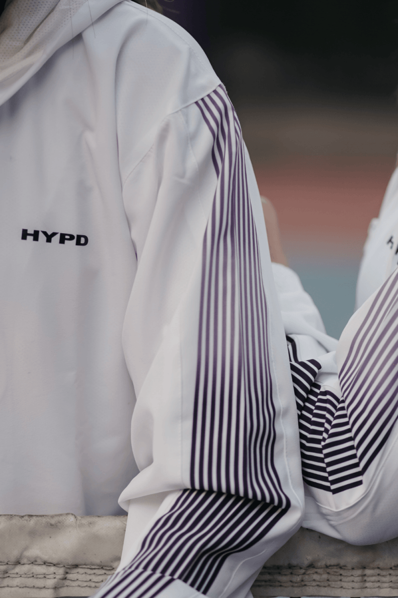 White Wave Tracksuit Women - HYPD Sports