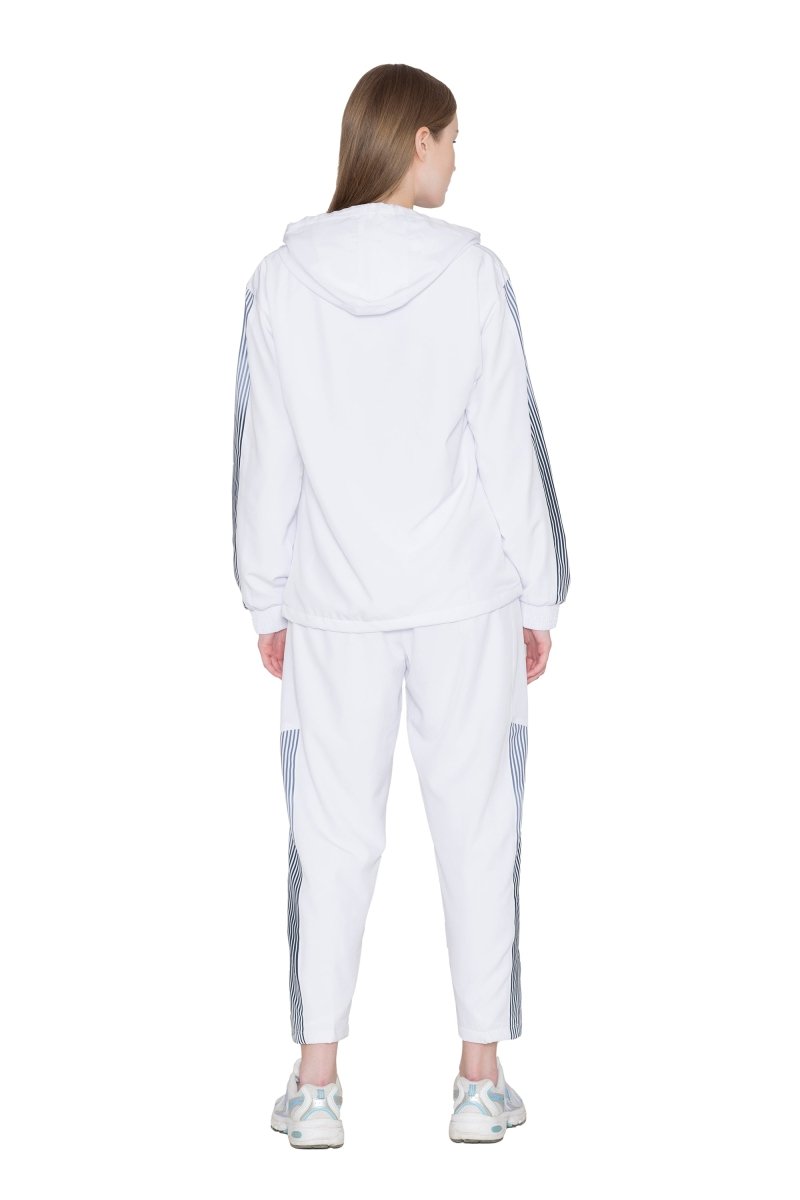 White Wave Tracksuit Women - HYPD Sports