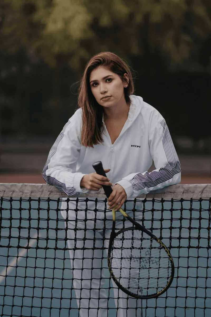 White Wave Tracksuit Women - HYPD Sports