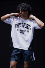 White/Black Training Club Mesh Oversized Jersey