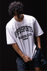White/Black Training Club Mesh Oversized Jersey