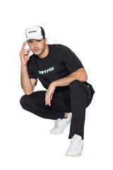 White/Black Trucker Cap - HYPD Sports