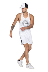 White/Black Trucker Cap - HYPD Sports