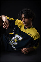 Yellow Champion Mentality Oversized Training Jersey