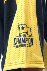 Yellow Champion Mentality Oversized Training Jersey For Her