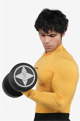 Yellow Stealth Compression T-Shirt Full Sleeves